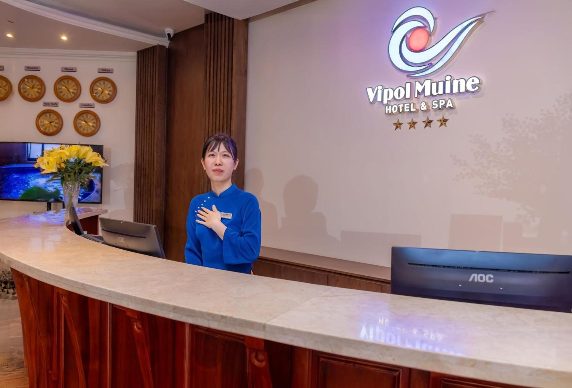 Vipol Mui Ne Hotel & Spa Экстерьер фото
